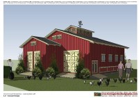 CS100 - Combo Chicken Coop + Garden Shed Plans Construction_006